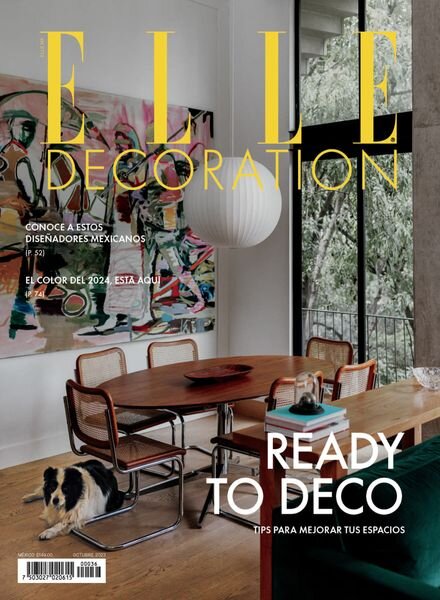Elle Decoration Mexico – Octubre 2023 Cover