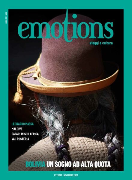 Emotions Magazine – Ottobre-Novembre 2023 Cover