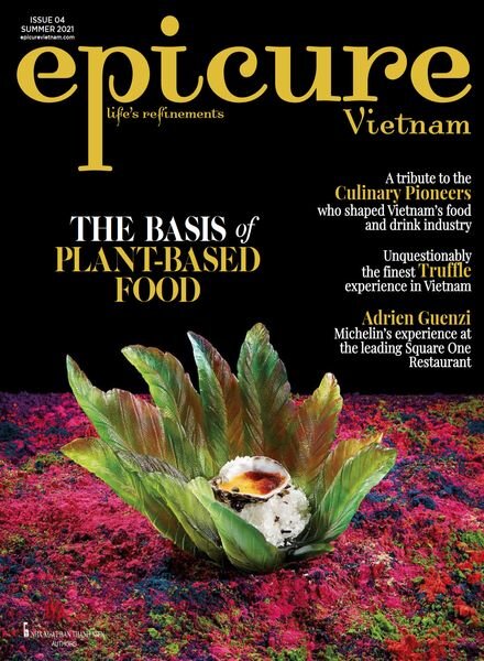 epicure Vietnam – Issue 4 – Summer 2021 Cover
