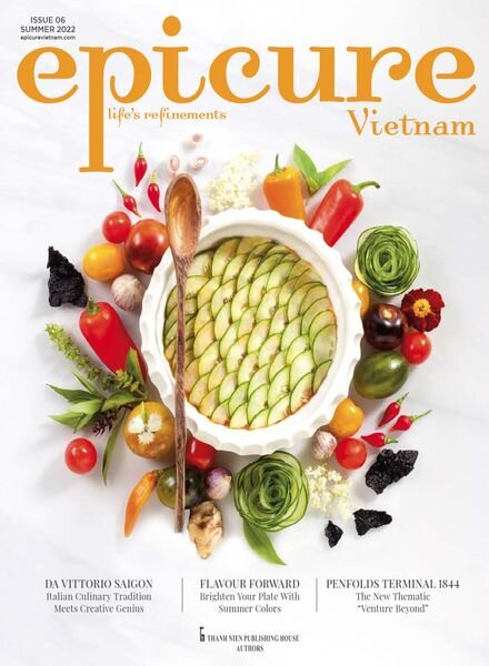 epicure Vietnam – Issue 6 – Summer 2022 Cover