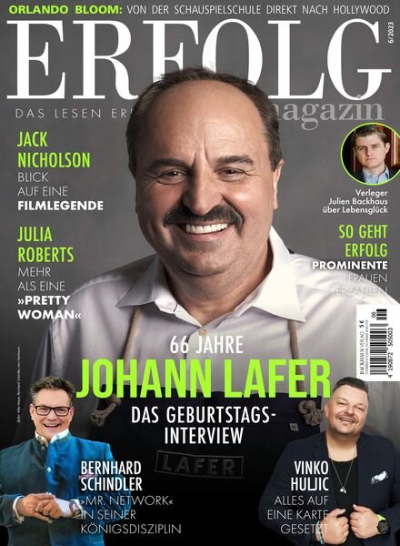 Erfolg Magazin – November-Dezember 2023 Cover