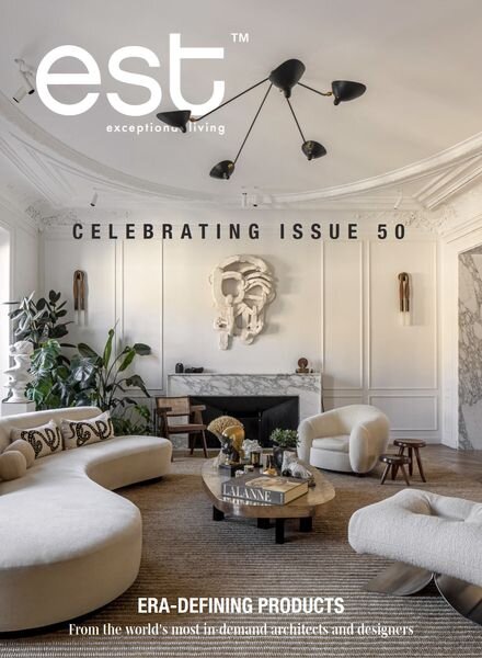 est living magazine – Issue 50 – October 2023 Cover