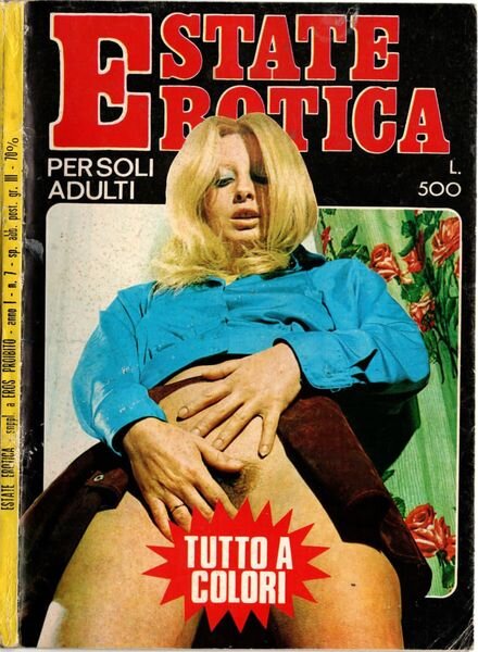 Estate Erotica – Anno I – n. 7 1974 Cover