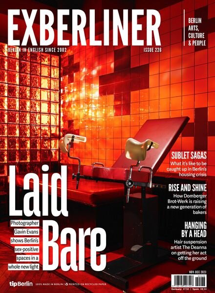 Exberliner – Issue 226 – November-December 2023 Cover