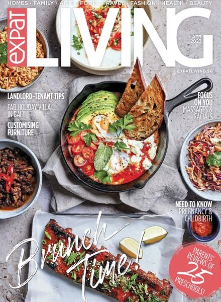 Expat Living Singapore – April 2023 Cover