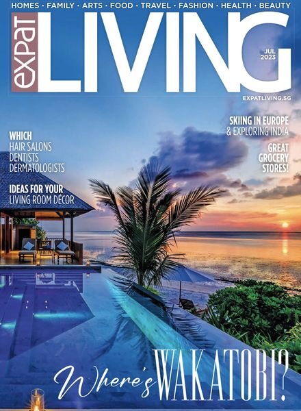 Expat Living Singapore – July 2023 Cover