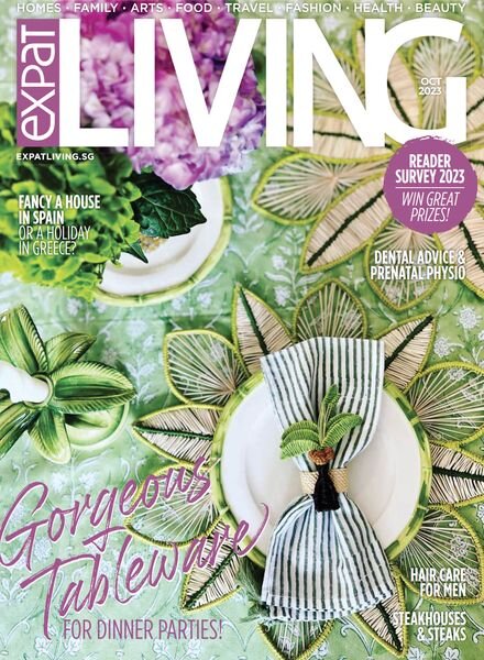 Expat Living Singapore – October 2023 Cover