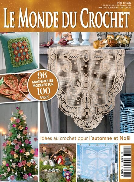F Le Monde du Crochet – Octobre 2023 Cover