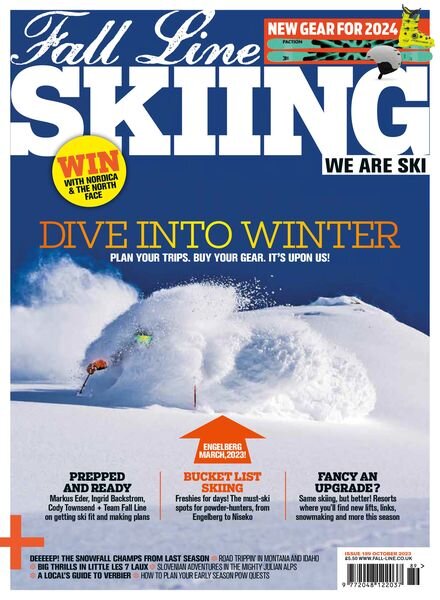 Fall-Line Skiing – Issue 189 – October 2023 Cover