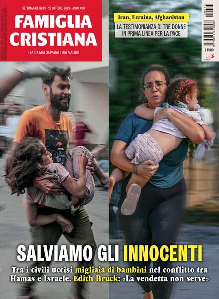 Famiglia Cristiana – 22 Ottobre 2023 Cover