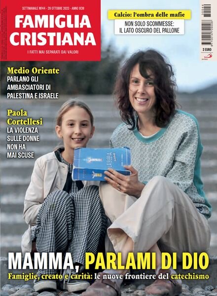 Famiglia Cristiana – 29 Ottobre 2023 Cover