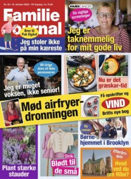 Familie Journal – 16 Oktober 2023
