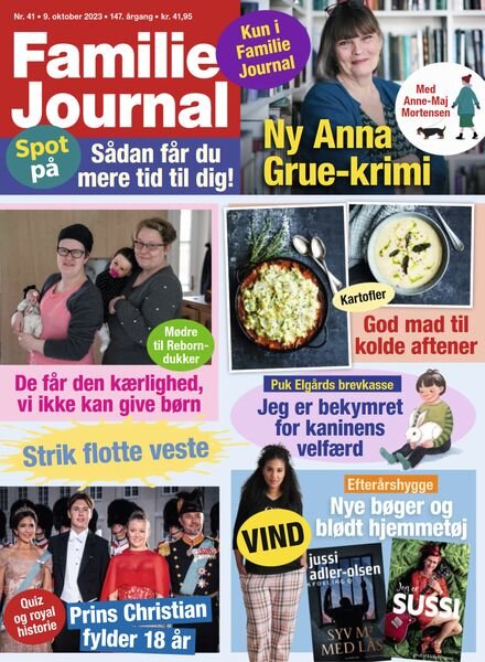 Familie Journal – 9 Oktober 2023 Cover