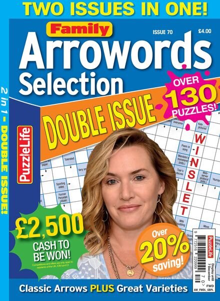 Family Arrowords Selection – Issue 70 – October 2023 Cover