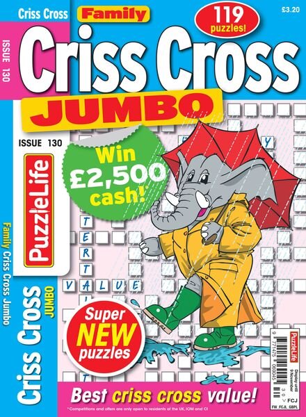 Family Criss Cross Jumbo – October 2023 Cover