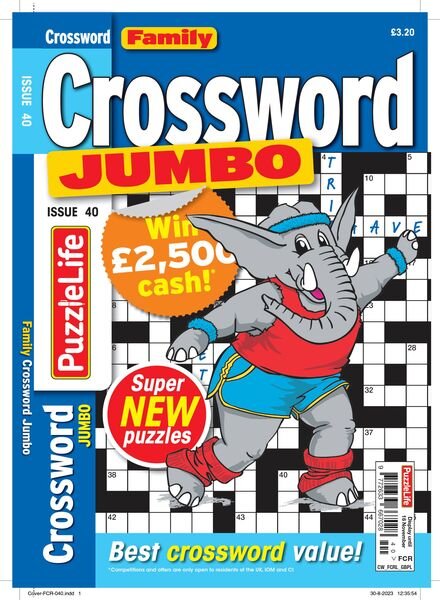Family Crossword Jumbo – Issue 40 – October 2023 Cover