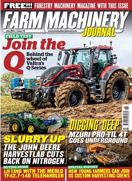 Farm Machinery Journal – June 2023 Cover