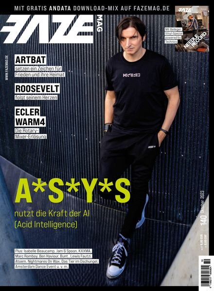 FAZE Magazin – Oktober 2023 Cover