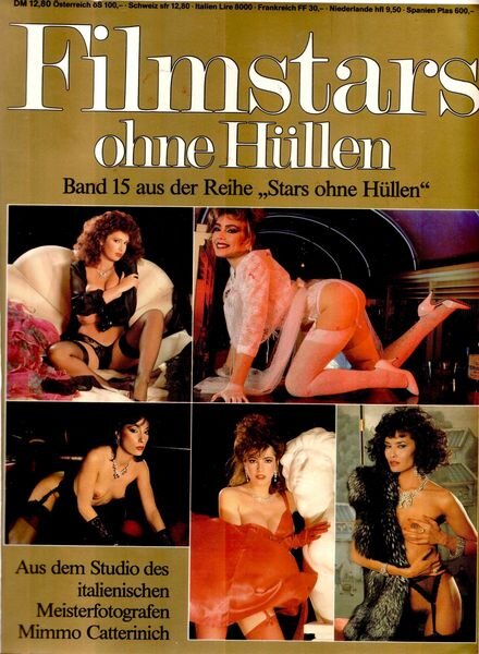 Filmstars ohne Hullen – Nr 15 1987 Cover