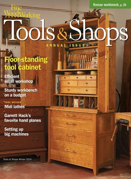 Fine Woodworking – Issue 307 Tools & Shops – Winter 2023-2024 Cover