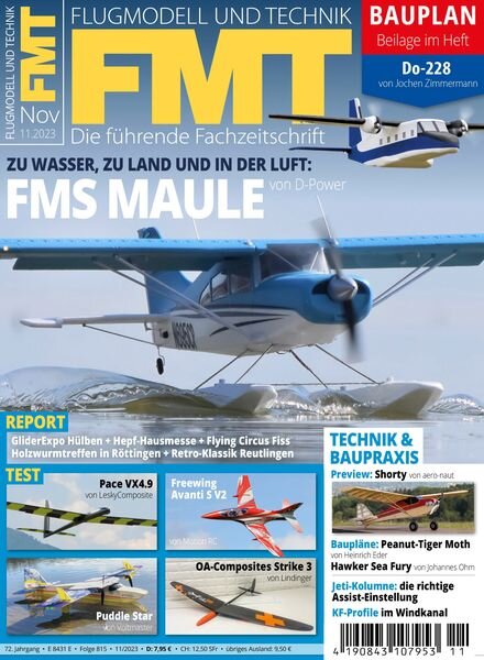 FMT Flugmodell und Technik – November 2023 Cover