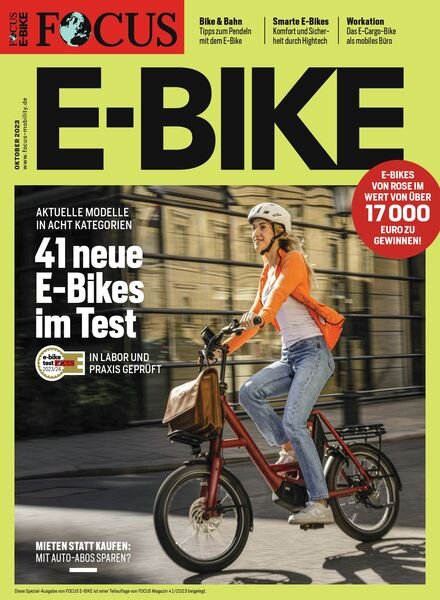 Focus E-Bike Spezial N 3 – Oktober 2023 Cover