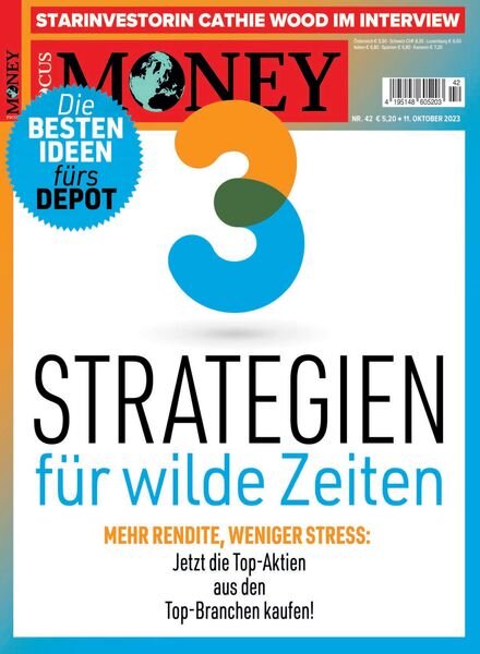 Focus Money – 12 Oktober 2023 Cover