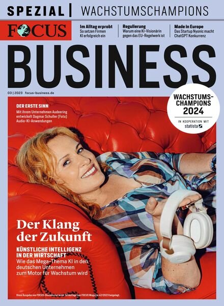 Focus Spezial – Business Nr 3 2023 Cover
