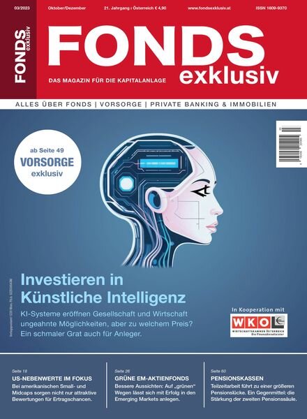 Fonds Exklusiv Austria – Oktober-Dezember 2023 Cover