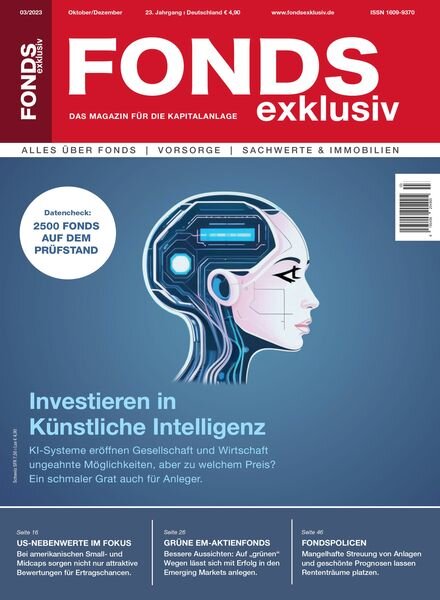Fonds Exklusiv Germany – Oktober-Dezember 2023 Cover