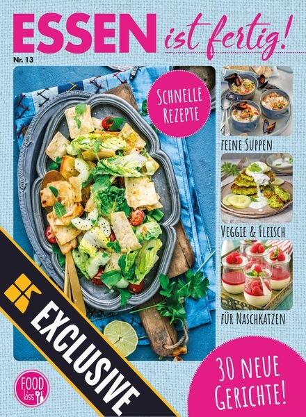 FOODkiss Essen ist fertig – 14 Oktober 2023 Cover