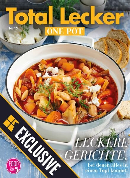 FOODkiss Total Lecker – Nr 13 2023 Cover