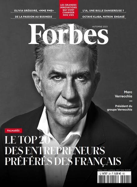 Forbes France – Automne 2023 Cover