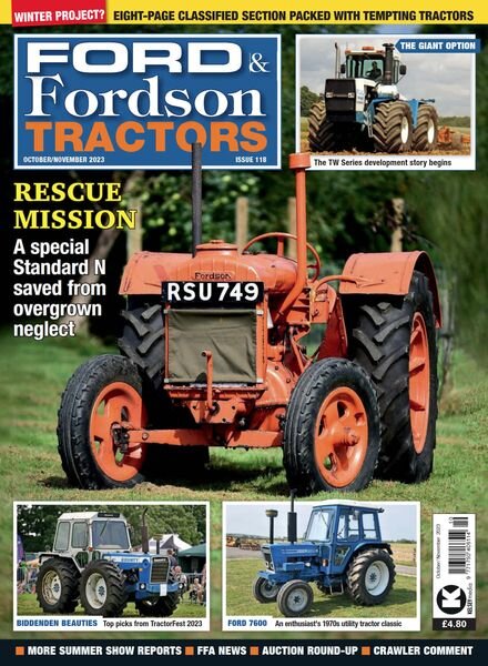 Ford & Fordson Tractors – October-November 2023 Cover