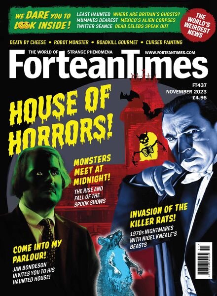 Fortean Times – Issue 437 – November 2023 Cover
