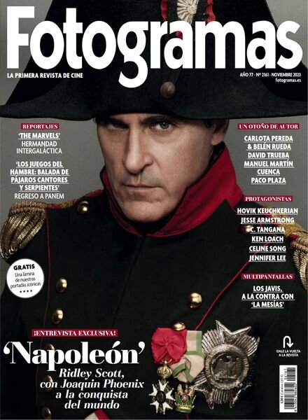 Fotogramas – Noviembre 2023 Cover