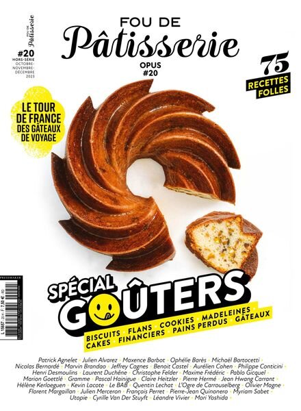 Fou de Patisserie – Hors-Serie – Octobre-Decembre 2023 Cover