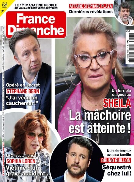 France Dimanche – 29 Septembre 2023 Cover