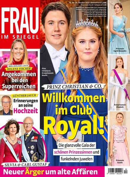 Frau im Spiegel – 25 Oktober 2023 Cover