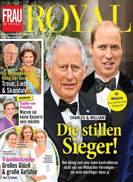 Frau im Spiegel Royal – Dezember 2023 Cover