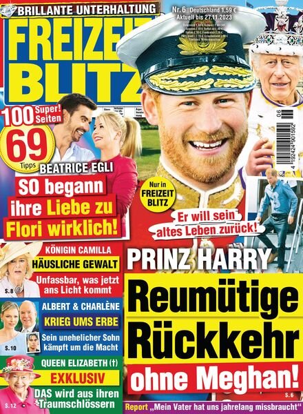 Freizeit Blitz – 26 September 2023 Cover