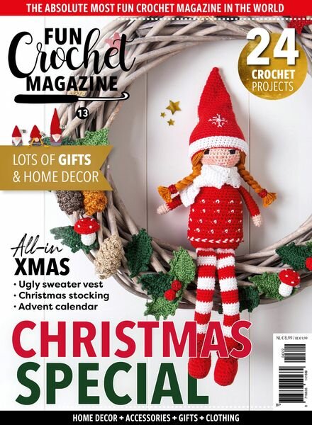 Fun Crochet Magazine – Issue 13 – October 2023 Cover