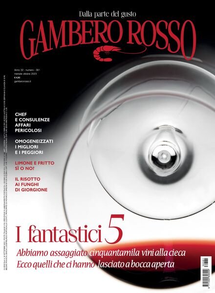 Gambero Rosso Italia – Ottobre 2023 Cover