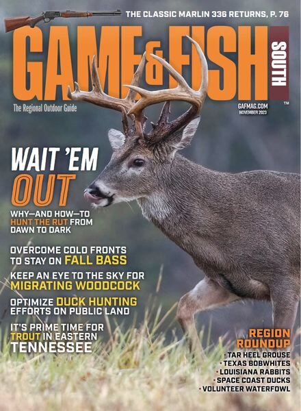 Game & Fish South – November 2023 Cover