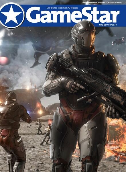 GameStar – August 2017 Cover