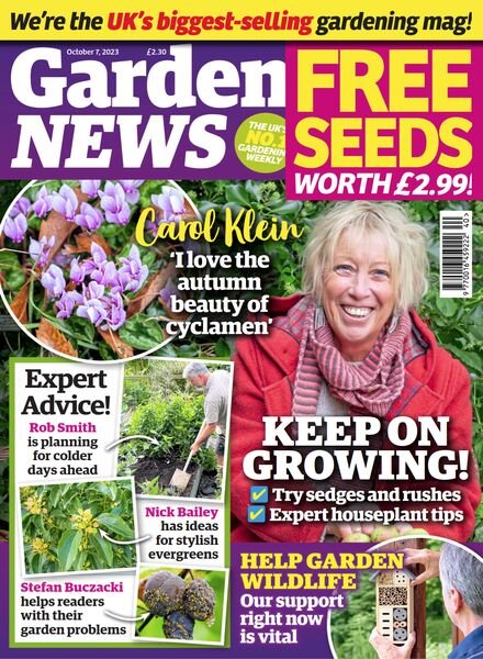 Garden News – 7 October 2023 Cover