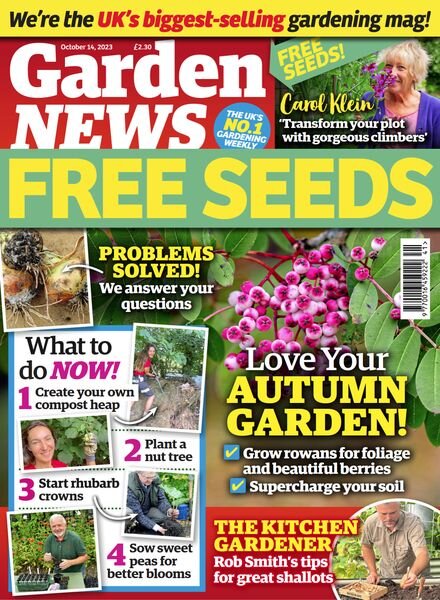 Garden News – October 14 2023 Cover