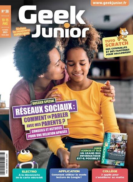 Geek Junior – Octobre 2023 Cover