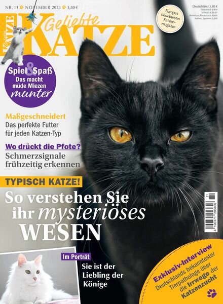 Geliebte Katze – November 2023 Cover