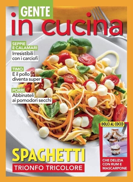 Gente In Cucina – 7 Ottobre 2023 Cover